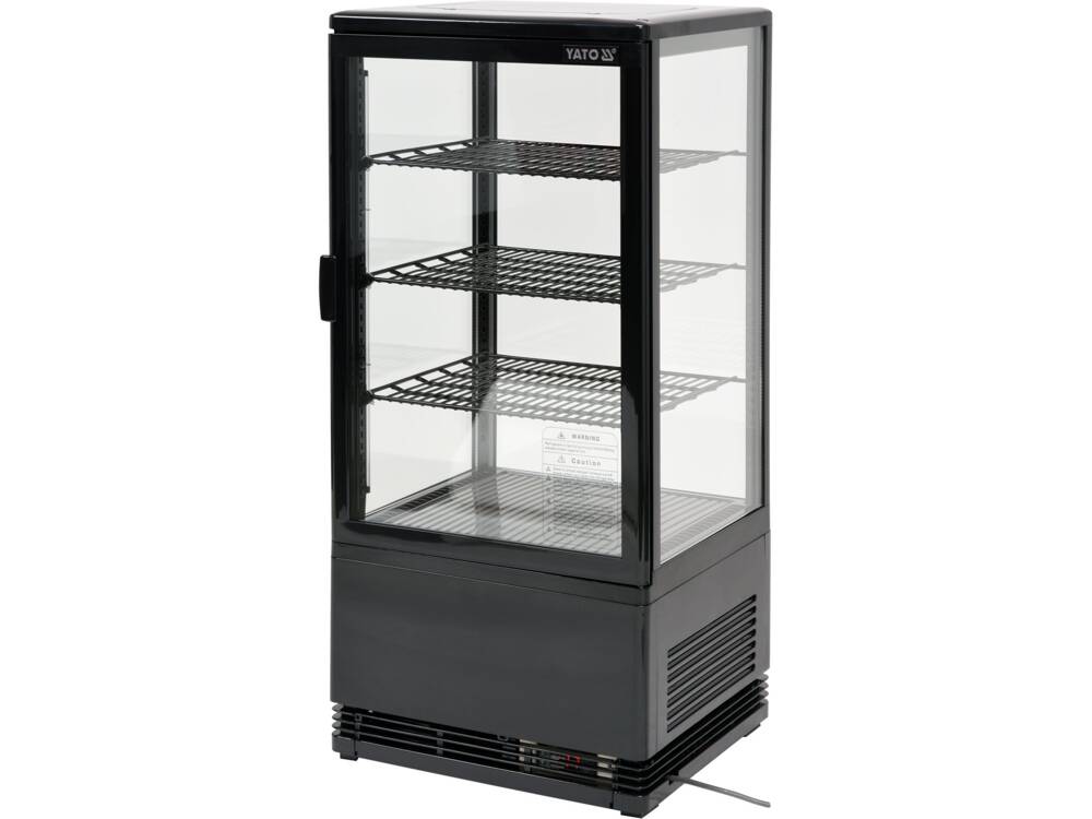 VITRINA FIRGORIFICA 78L YATO YG-05056 42X38X96CM - NEGRU