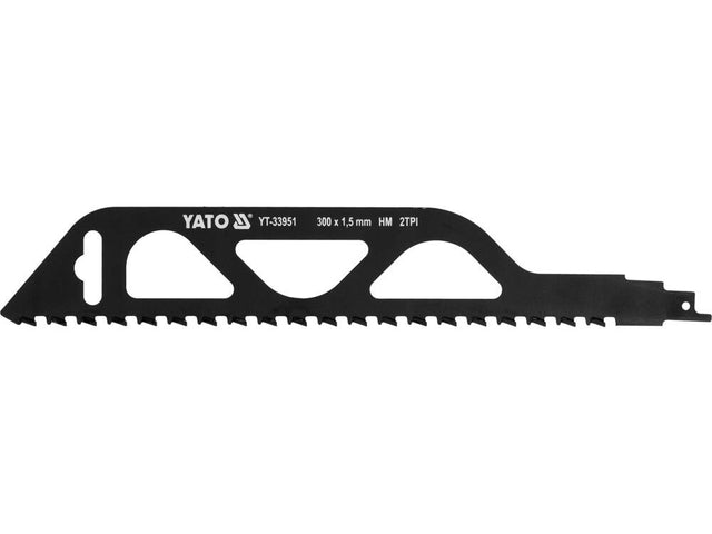 SABRE SAW BLADE YATO YT-33951 300MM FOR BLOCKS/BRICKS YATO - scule electrice si unelte profesionale - BricoMart