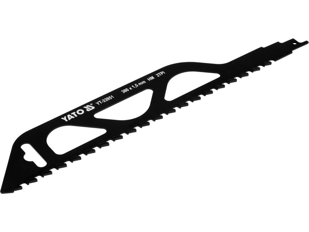 SABRE SAW BLADE YATO YT-33951 300MM FOR BLOCKS/BRICKS YATO - scule electrice si unelte profesionale - BricoMart