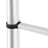SCARA TELESCOPICA ALUMINIU VOREL 17701 3.8M, 13 TREPTE VOREL - scule electrice si unelte profesionale - BricoMart