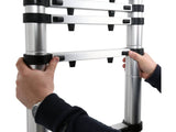 SCARA TELESCOPICA DIN VOREL 17702 ALUMINIU 3.8M, 13 TREPTE VOREL - scule electrice si unelte profesionale - BricoMart