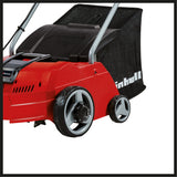 Scarificator electric cu ventilator Einhell GC - SA 1231/1 (230 V, pana la 300 m², 1200 W, sac de colectare de 28 l, rola cu lame pe rulmenti + rola cu ventilator, 3 adancimi de lucru, bara de ghidare pliabila Einhell - scule electrice si unelte profesionale - BricoMart