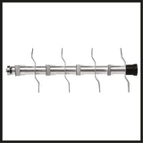 Scarificator electric Einhell GC - ES 1231/1 (1200 W, pentru peluze de pana la 300 m², ax montat pe rulmenti + 8 lame duble, adancime de scarificare cu 3 niveluri + pozitie de transport Einhell - scule electrice si unelte profesionale - BricoMart