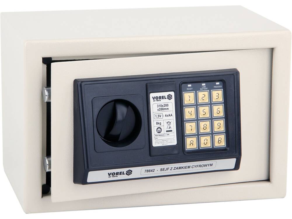 SEIF CU INCHIDERE VOREL 78642 ELECTRONICA 31X20X20CM VOREL - scule electrice si unelte profesionale - BricoMart
