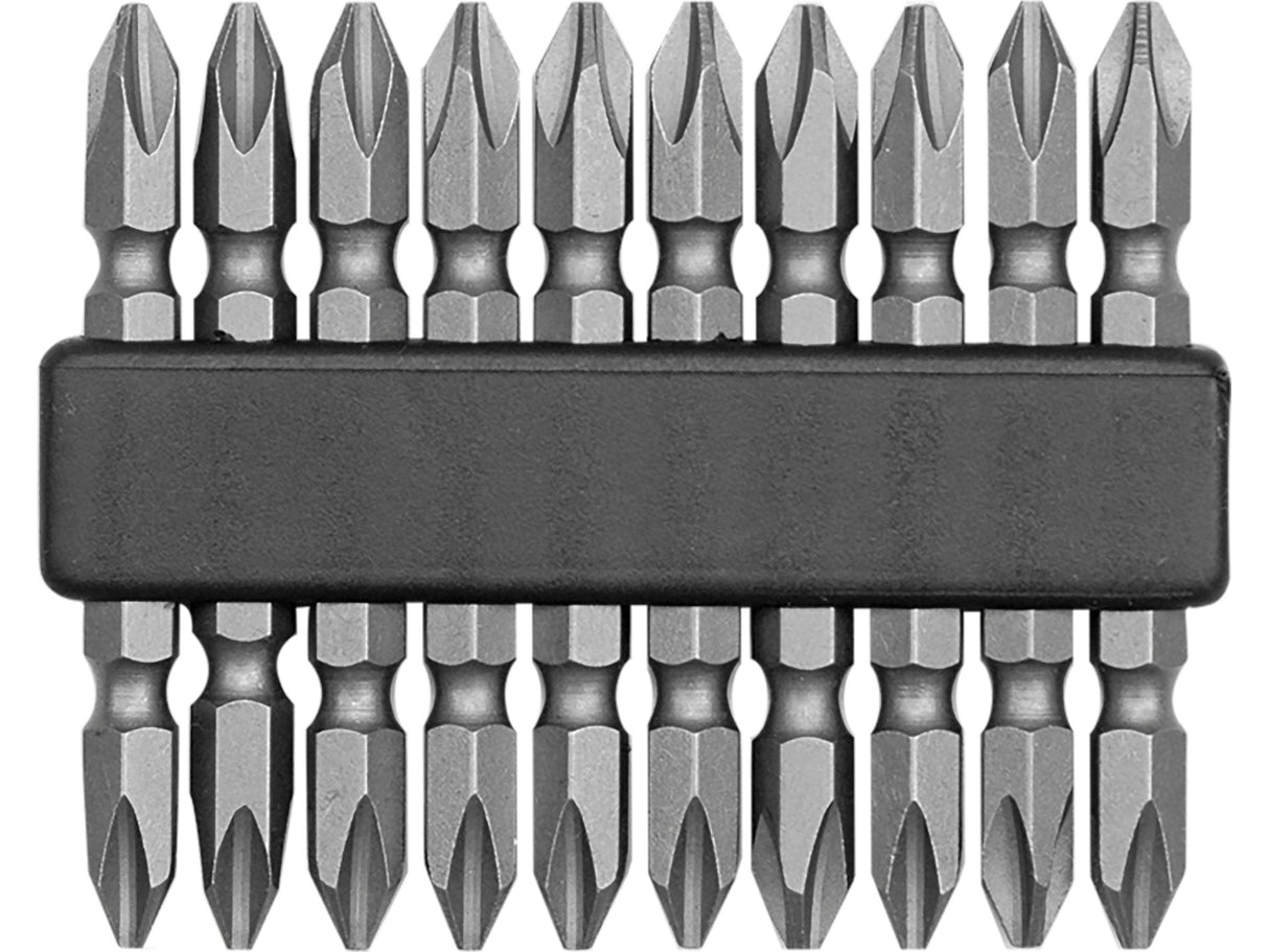 SET 10 BITI VOREL 65700 PH2X60MM CR-V VOREL - scule electrice si unelte profesionale - BricoMart