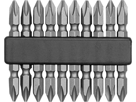 SET 10 BITI VOREL 65700 PH2X60MM CR-V VOREL - scule electrice si unelte profesionale - BricoMart