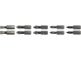 SET 10 BITI YATO YT-04822 PH1,2, PZ1,2 1/4 25MM YATO - scule electrice si unelte profesionale - BricoMart