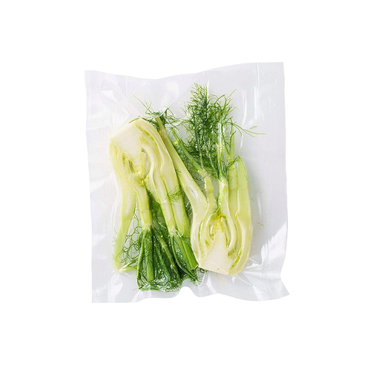 Set 100 pungi vacuum netede, 250x350 mm, Hendi, 2 straturi, 65 microni grosime, filtru UV