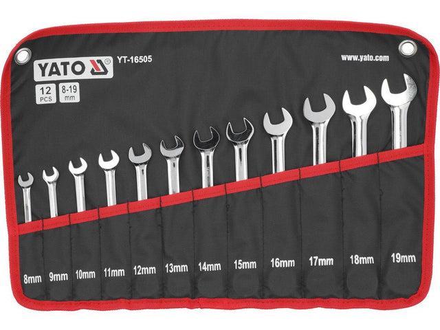 SET 12 CHEI YATO YT-16505 COMBINATE CU CLICHET YATO - scule electrice si unelte profesionale - BricoMart