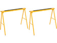 SET 2 CAPRE VOREL 29401 PLIABILE PENTRU LUCRU VOREL - scule electrice si unelte profesionale - BricoMart