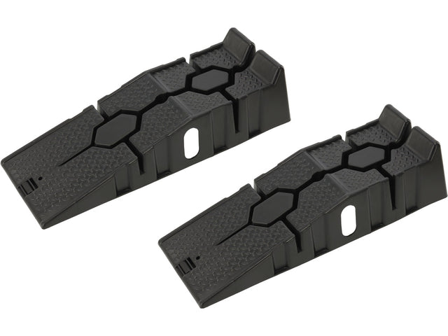 Set 2 rampe auto YATO YT-55672, capacitate totală 3 t, negre