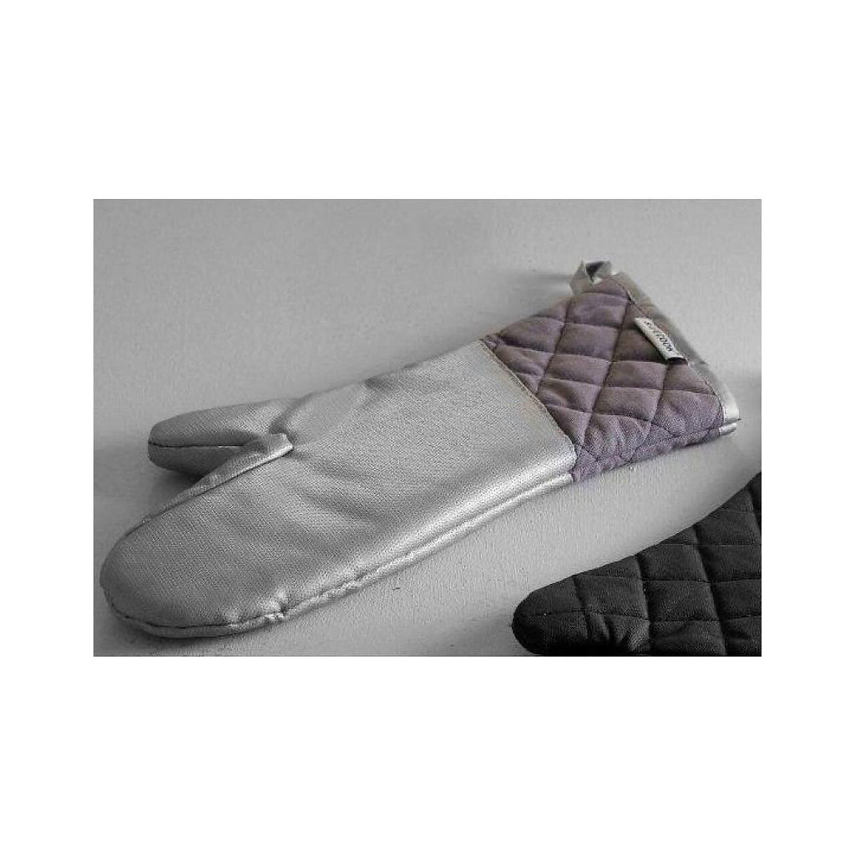 Set 2 x Manusi bucatarie din fibra sticla pt protectie caldura, rezista pana la 350 gr C, lungime 43 cm, Hendi