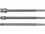 SET 3 ADAPTOARE YATO YT-04628 HEXAGONALE 1/4, 3/8, 1/2 YATO - scule electrice si unelte profesionale - BricoMart