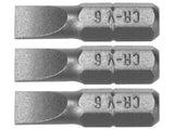 SET 3 BITI STHOR 65482 1/4 6X25MM STHOR - scule electrice si unelte profesionale - BricoMart