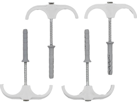 SET 4 CARLIGE VOREL 54876 DUBLE, CU DIBLURI, PENTRU TEVI 15-28MM VOREL - scule electrice si unelte profesionale - BricoMart