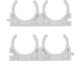 SET 4 CLEME VOREL 54816 SUPORT TEAVA PVC, PE, PE-X, PP, PB, 28MM VOREL - scule electrice si unelte profesionale - BricoMart