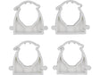 SET 4 CLEME VOREL 54831 BLOCABILE SUPORT TEAVA PVC, PE, PE-X, PP, PB, 18MM VOREL - scule electrice si unelte profesionale - BricoMart
