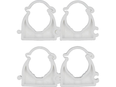 SET 4 CLEME VOREL 54832 BLOCABILE SUPORT TEAVA PVC, PE, PE-X, PP, PB, 20MM VOREL - scule electrice si unelte profesionale - BricoMart