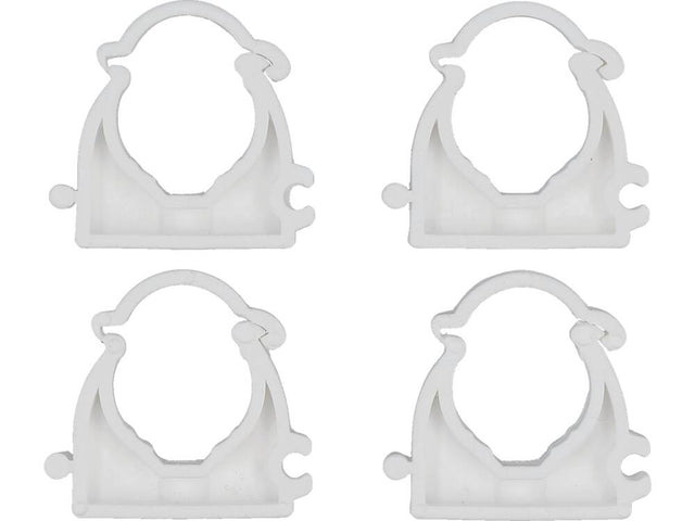 SET 4 CLEME VOREL 54832 BLOCABILE SUPORT TEAVA PVC, PE, PE-X, PP, PB, 20MM VOREL - scule electrice si unelte profesionale - BricoMart