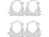 SET 4 CLEME VOREL 54833 BLOCABILE SUPORT TEAVA PVC, PE, PE-X, PP, PB, 22MM VOREL - scule electrice si unelte profesionale - BricoMart
