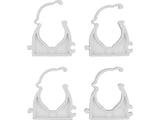 SET 4 CLEME VOREL 54833 BLOCABILE SUPORT TEAVA PVC, PE, PE-X, PP, PB, 22MM VOREL - scule electrice si unelte profesionale - BricoMart