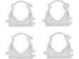 SET 4 CLEME VOREL 54833 BLOCABILE SUPORT TEAVA PVC, PE, PE-X, PP, PB, 22MM VOREL - scule electrice si unelte profesionale - BricoMart