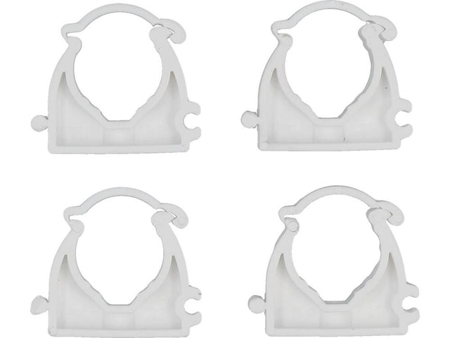 SET 4 CLEME VOREL 54833 BLOCABILE SUPORT TEAVA PVC, PE, PE-X, PP, PB, 22MM VOREL - scule electrice si unelte profesionale - BricoMart