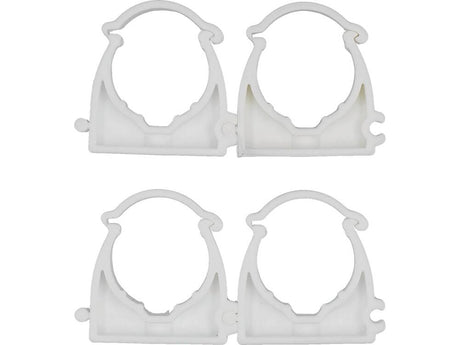 SET 4 CLEME VOREL 54835 BLOCABILE SUPORT TEAVA PVC, PE, PE-X, PP, PB, 28MM VOREL - scule electrice si unelte profesionale - BricoMart