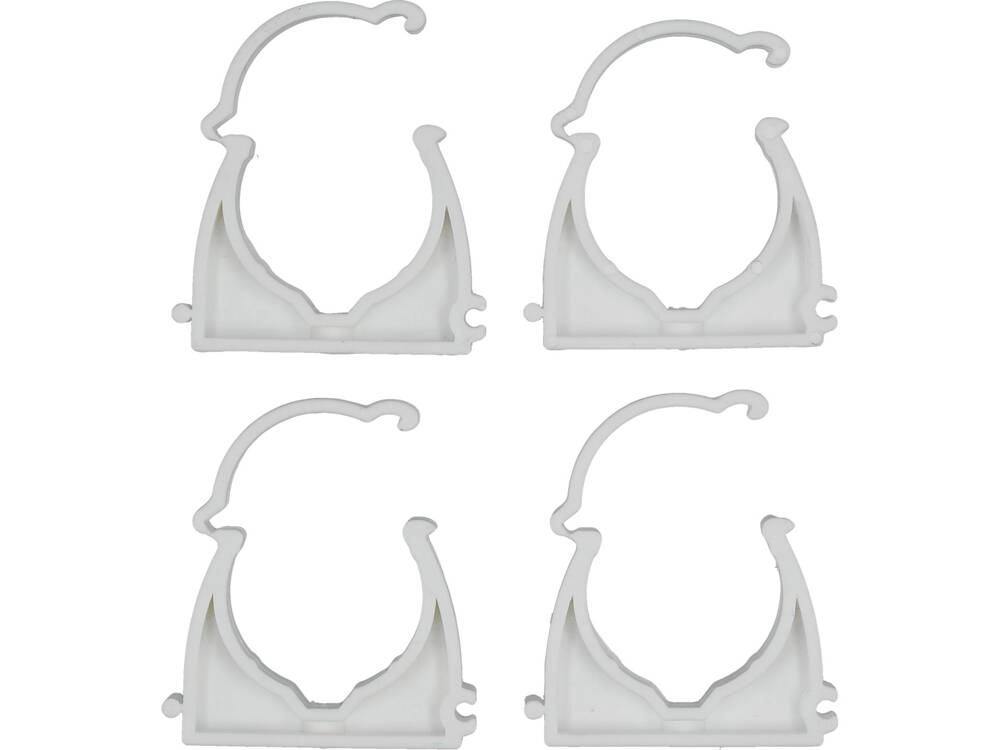 SET 4 CLEME VOREL 54837 BLOCABILE SUPORT TEAVA PVC, PE, PE-X, PP, PB, 40MM VOREL - scule electrice si unelte profesionale - BricoMart