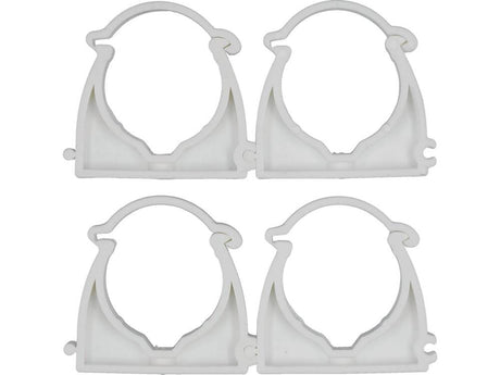 SET 4 CLEME VOREL 54837 BLOCABILE SUPORT TEAVA PVC, PE, PE-X, PP, PB, 40MM VOREL - scule electrice si unelte profesionale - BricoMart