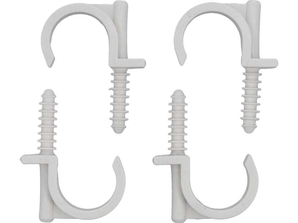 SET 4 CLEME VOREL 54855 SIMPLE CU MONTARE RAPIDA, PENTRU TEVI 28MM VOREL - scule electrice si unelte profesionale - BricoMart