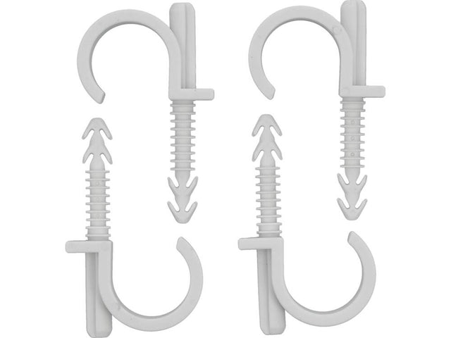 SET 4 CLEME VOREL 54856 SIMPLE CU MONTARE RAPIDA, PENTRU TEVI 32MM VOREL - scule electrice si unelte profesionale - BricoMart