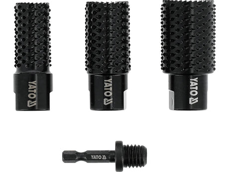 SET 4 FREZE CILINDRICE PENTRU LEMN Yato YT - 61775 Yato - scule electrice si unelte profesionale - BricoMart