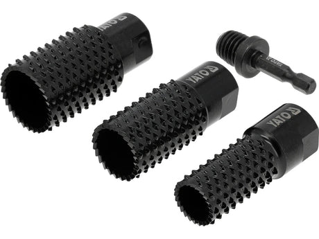 SET 4 FREZE CILINDRICE PENTRU LEMN Yato YT - 61775 Yato - scule electrice si unelte profesionale - BricoMart