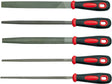SET 5 PILE VOREL 25166 PENTRU METAL, 200MM VOREL - scule electrice si unelte profesionale - BricoMart