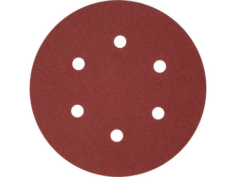SET 50 DISCURI ABRAZIVE VELCRO, 150MM, 6 GAURI, P180 Yato YT - 834587 Yato - scule electrice si unelte profesionale - BricoMart