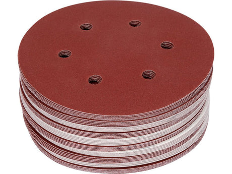 SET 50 DISCURI ABRAZIVE VELCRO, 150MM, 6 GAURI, P180 Yato YT - 834587 Yato - scule electrice si unelte profesionale - BricoMart