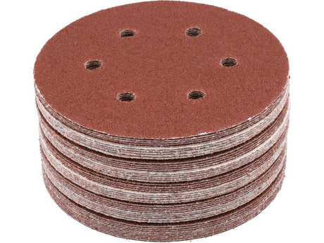 SET 50 DISCURI YATO YT-834581 ABRAZIVE VELCRO, 150MM, 6 GAURI, P40 YATO - scule electrice si unelte profesionale - BricoMart