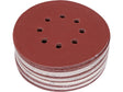 SET 50 DISCURI YATO YT-834599 ABRAZIVE VELCRO, 150MM, 8 GAURI, P240 YATO - scule electrice si unelte profesionale - BricoMart
