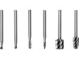 SET 6 FREZE STHOR 25405 PENTRU ALUMINIU SI METAL, AX 3.2MM STHOR - scule electrice si unelte profesionale - BricoMart