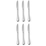 Set 6 x cutite masa, lungime 22.5 cm, inox cu finisaj oglinda, Hendi Profi Line