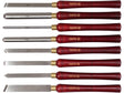 SET 8 DALTI PENTRU PRELUCAREA LEMNULUI Yato YT - 62780 - 435 mm, 160 mm, 255 mm, 25 mm Yato - scule electrice si unelte profesionale - BricoMart