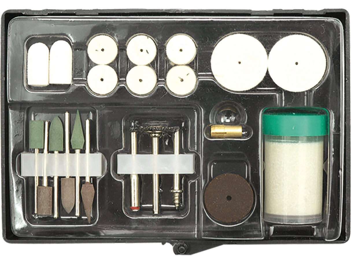 SET ACCESORII ABRAZIVE, VOREL 25412 22 PIESE, PENTRU 79315 VOREL - scule electrice si unelte profesionale - BricoMart