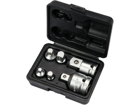 SET ADAPTOARE 3/8MX1/4F, YATO YT-10671 1/4MX3/8F, 3/8FX1/2M, 1/2MX3/8F, 3/4MX1/2F, 1/2MX3/4F YATO - scule electrice si unelte profesionale - BricoMart
