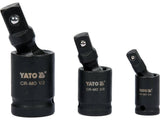 SET ARTICULATIE CARDANICA YATO YT-10643 IMPACT 1/4, 3/8, 1/2 YATO - scule electrice si unelte profesionale - BricoMart