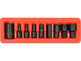 SET BITI DE YATO YT-10662 IMPACT HEXAGONALI, CU ADAPTOR 1/2, 9 PIESE YATO - scule electrice si unelte profesionale - BricoMart