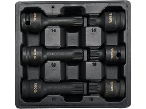 SET BITI IMPACT YATO YT-10652 1/2, SPLINE YATO - scule electrice si unelte profesionale - BricoMart