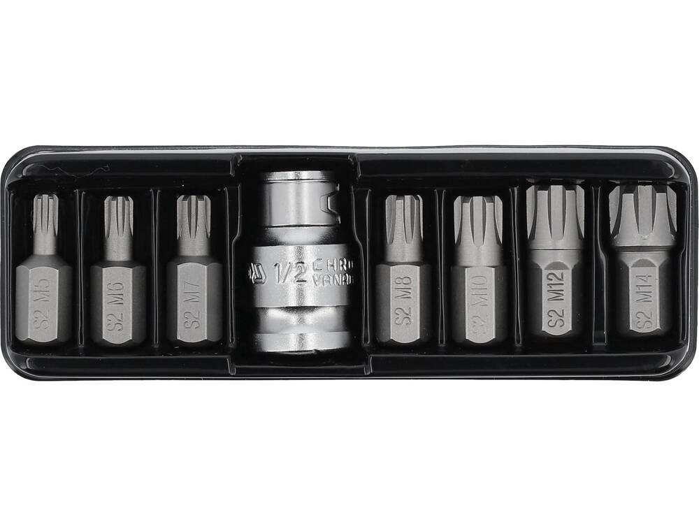 SET BITI RIBE YATO YT-0418 8 PIESE YATO - scule electrice si unelte profesionale - BricoMart