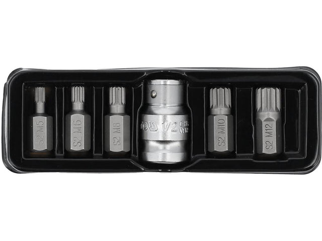 SET BITI SPLINE YATO YT-0414 (STEA) 6 PIESE YATO - scule electrice si unelte profesionale - BricoMart