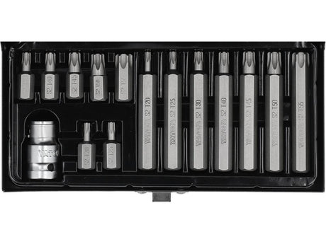 SET BITI TORX YATO YT-0417 15 PIESE T20-T55 YATO - scule electrice si unelte profesionale - BricoMart